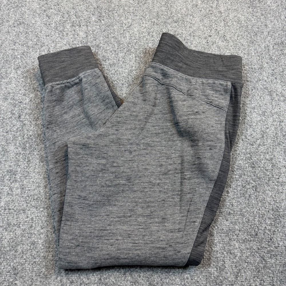 Lululemon Scuba Jogger Heathered Grey High Rise Fleece Sweatpants Womens